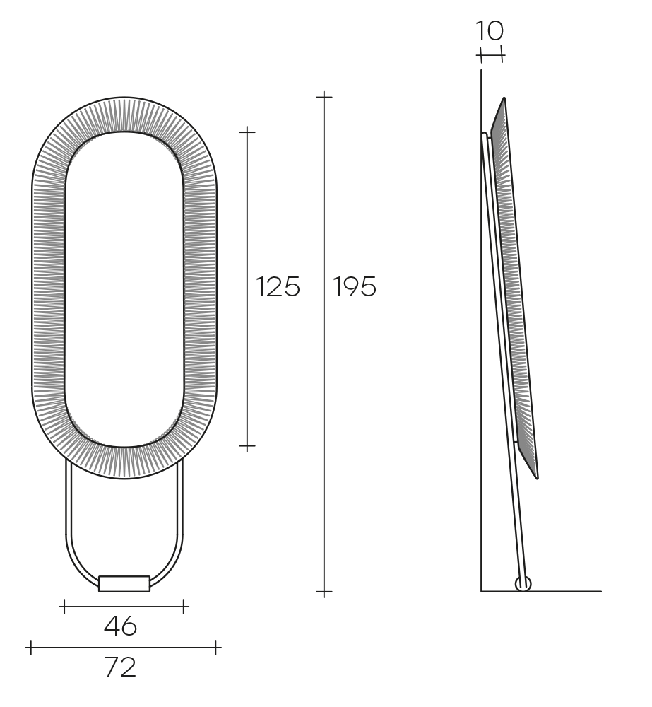 Fiam Italia - Kathleen (Oval)