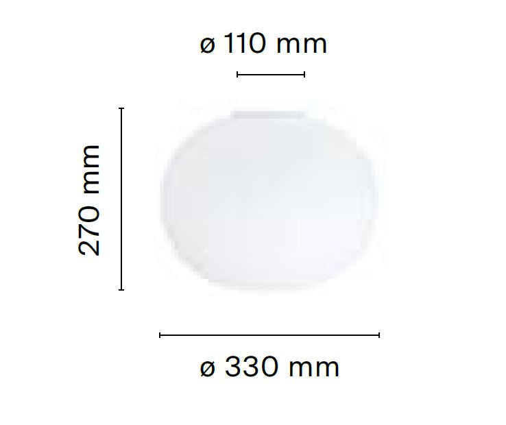 Flos - Glo Ball Ceiling Light (CLEARANCE)