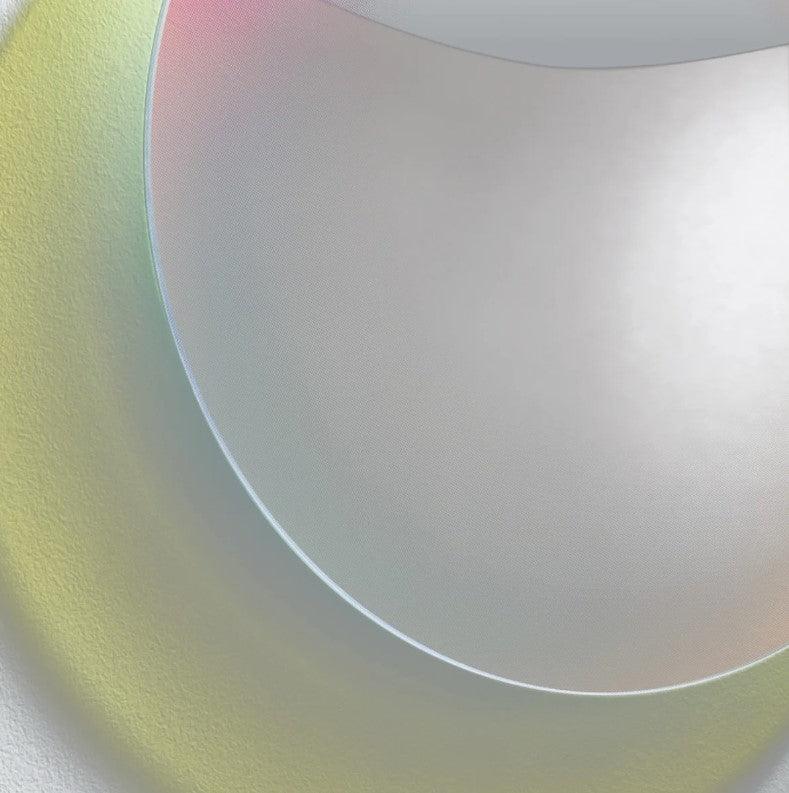 Shimmer - Circular wall mirror