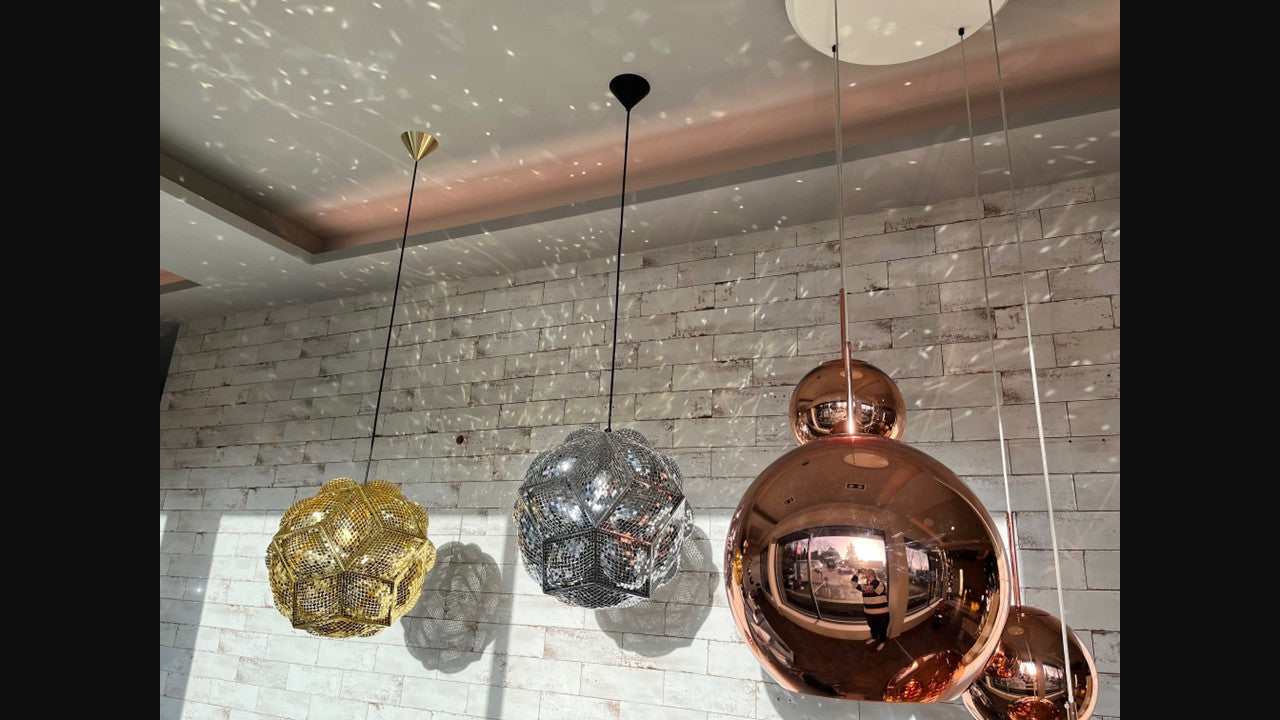 Tom Dixon - Puff Pendant clearance (Steel) - Scossa