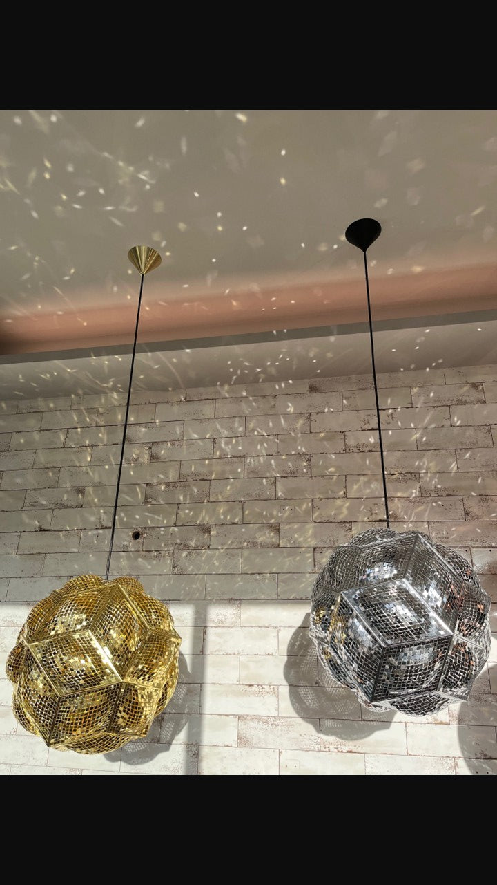Tom Dixon - Puff Pendant clearance (Steel) - Scossa