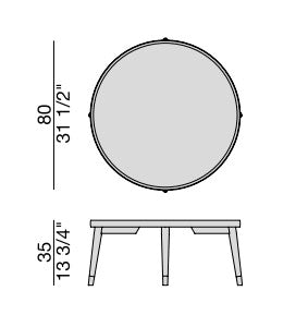 Porada - Bigne Side Table