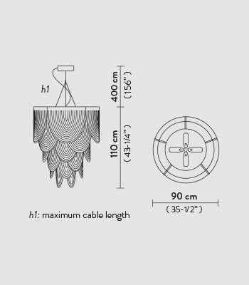 Slamp - Ceremony Suspension