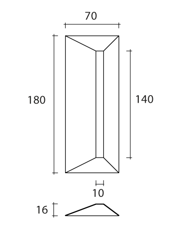 Fiam Italia - Reverso Mirror Large - Scossa
