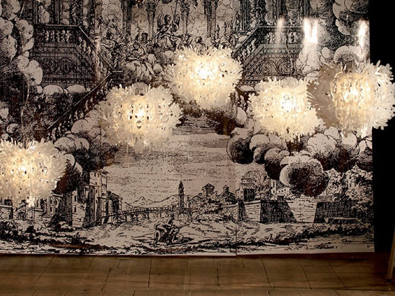 Slamp - Fiorella White Suspension - Scossa