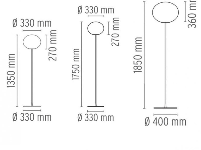 Flos - Glo Ball F3 Floor Light - Scossa