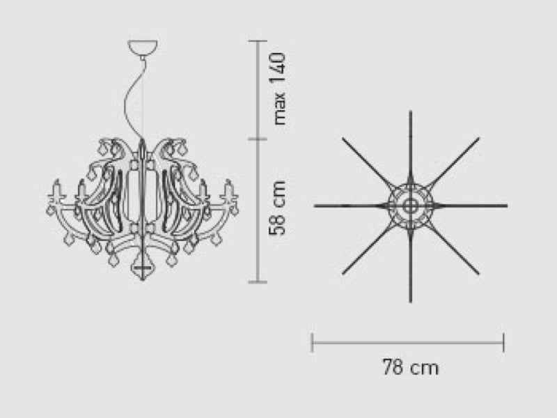 Slamp - Ginetta Prisma Suspension