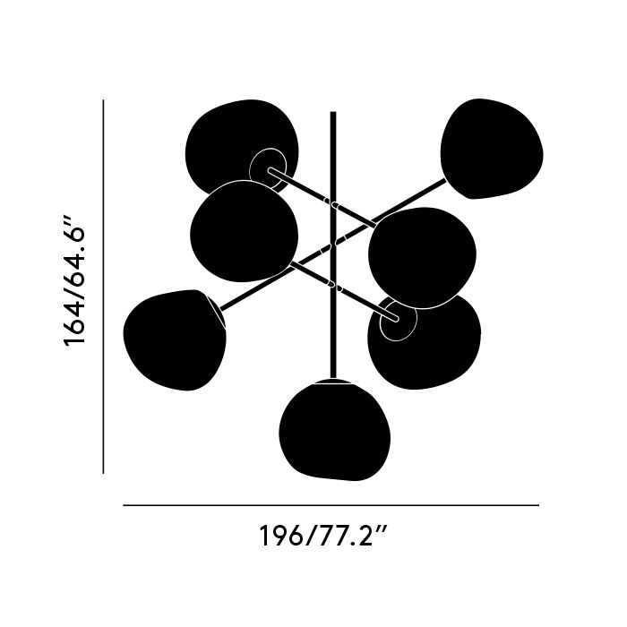 Tom Dixon - Melt Chandelier Large