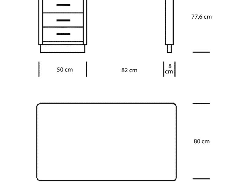 Muller Moebel - Classic Line Desk TB224 - Scossa