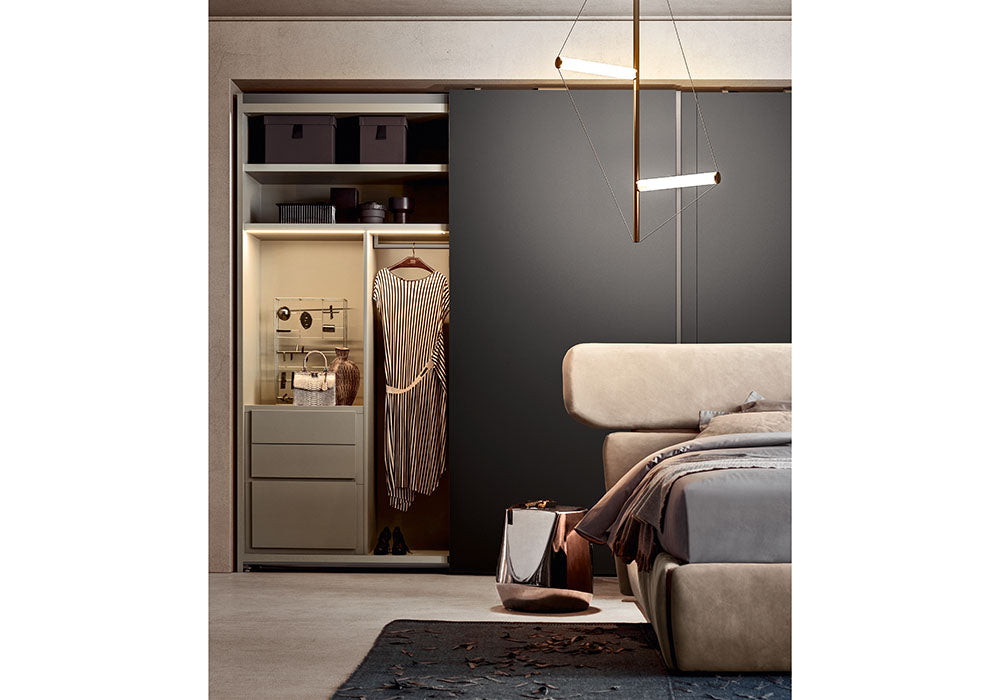 Pianca - Nastro Flush Sliding Door Wardrobe - Scossa