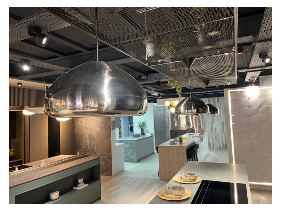 Tom Dixon - Void Pendant Steel Pendant (CLEARANCE)