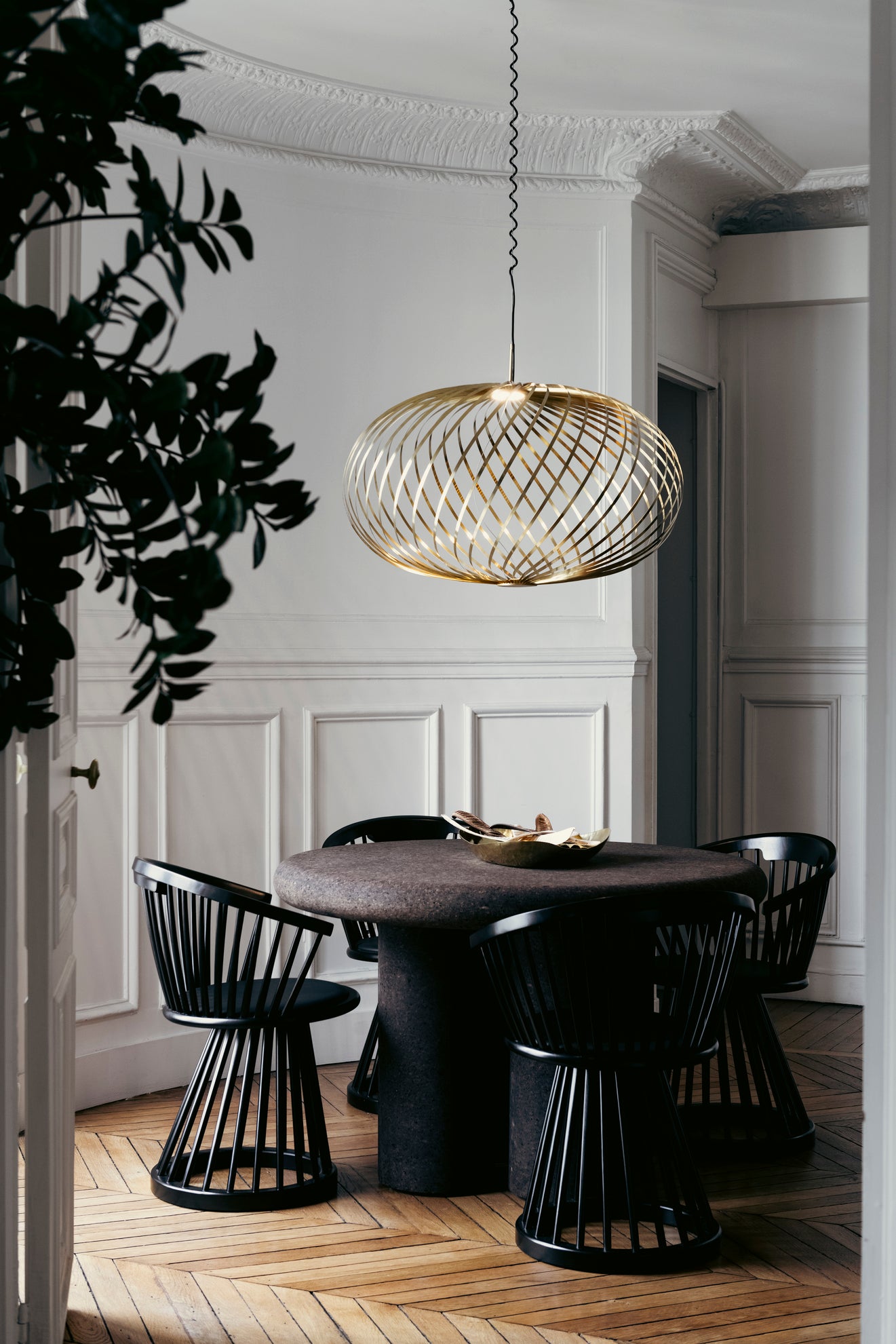 Tom Dixon - Spring LED Pendant Brass - Scossa