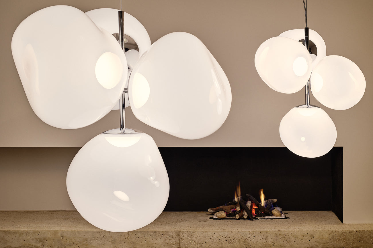 Tom Dixon - Melt Chandelier Mini Opal - Scossa