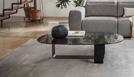 Calligaris - Ribbon Glass top coffee table