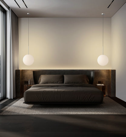 Bola Sphere Pendant 16 inch hotel double