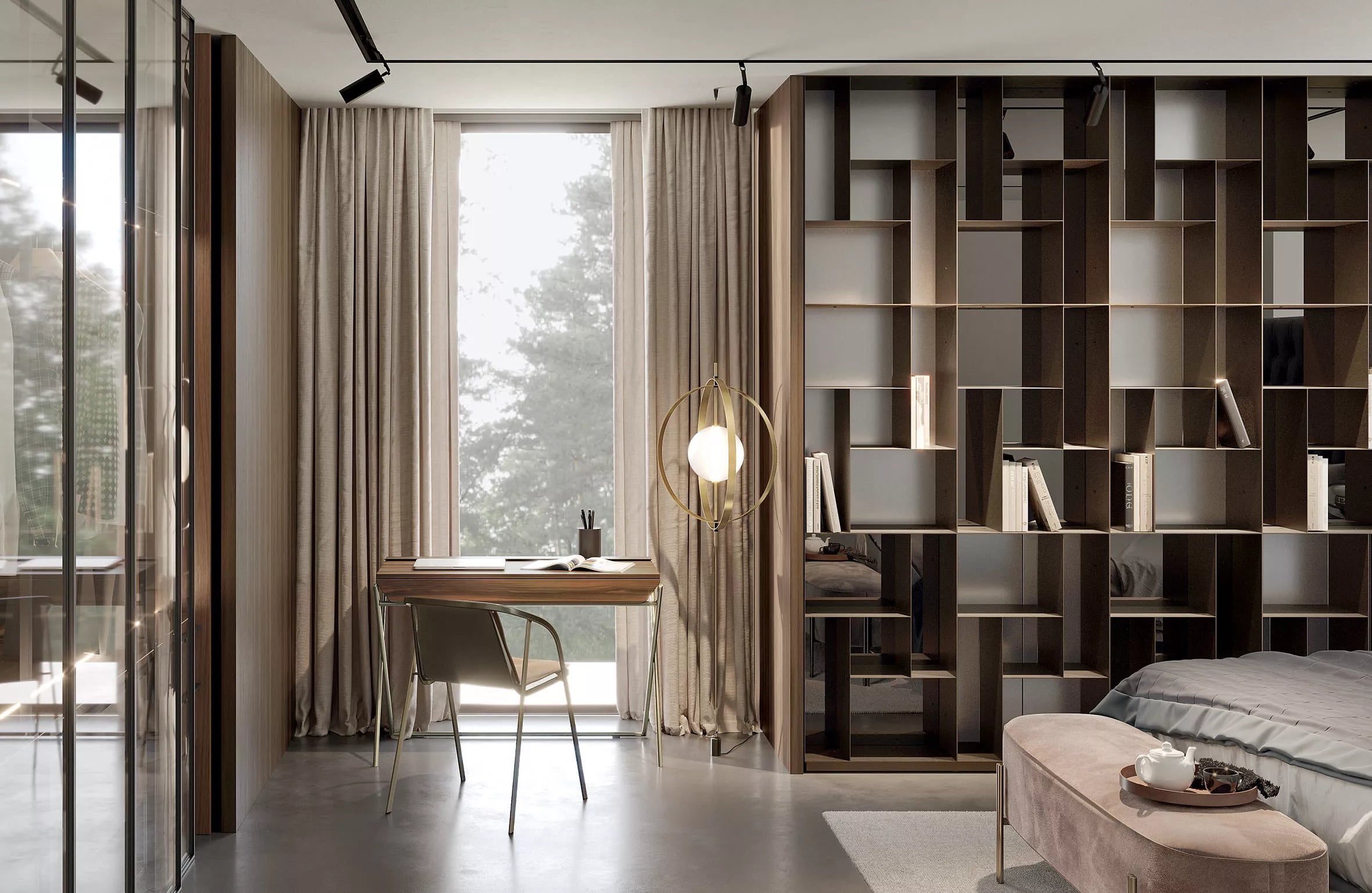 Bontempi Casa - Atena shelving/Bookcase