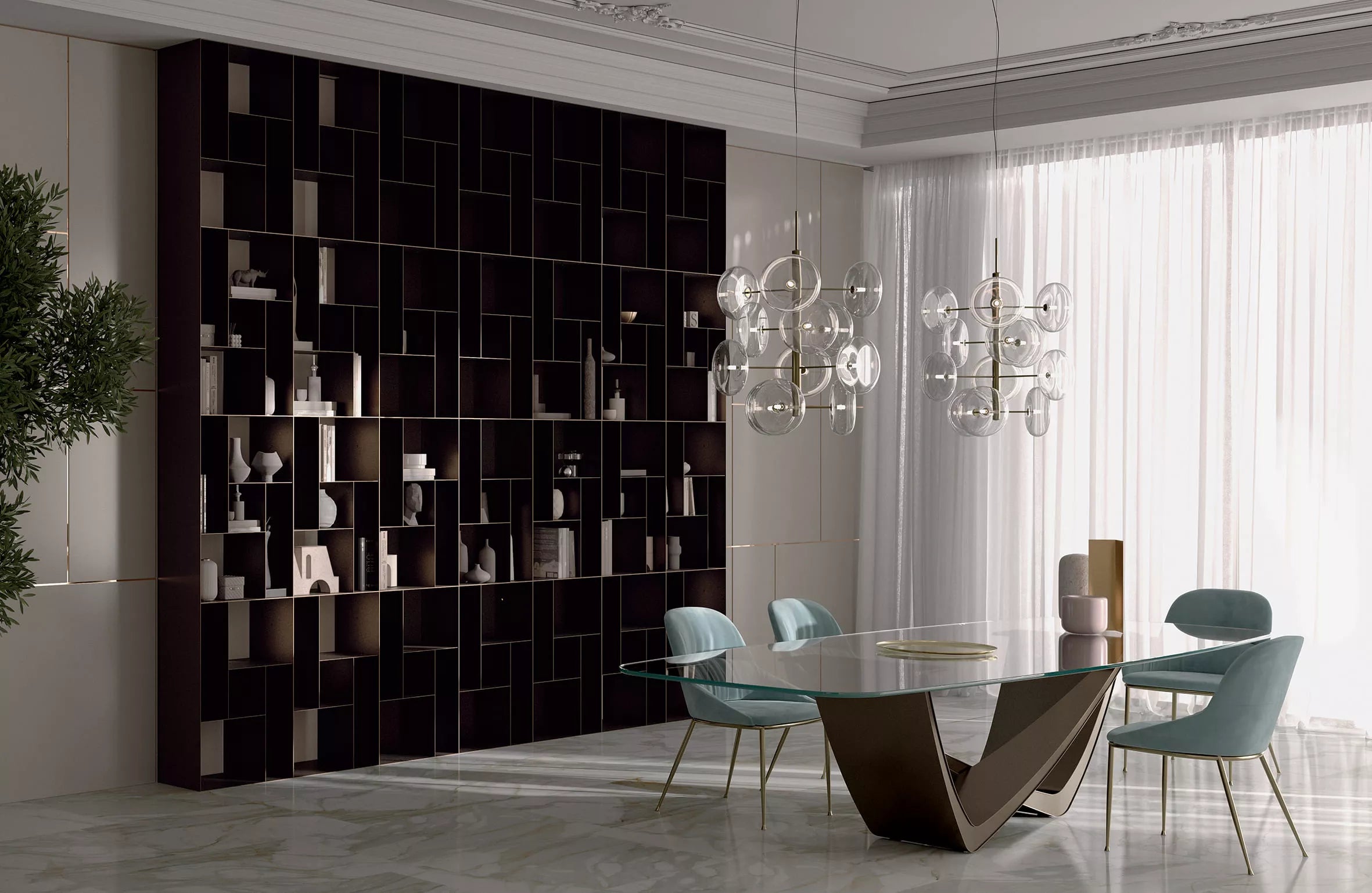 Bontempi Casa - Atena shelving/Bookcase