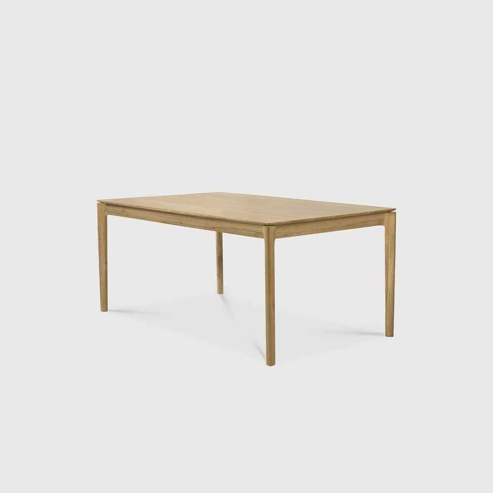 Ethnicraft - BOK Solid Oak Extending Dining Table