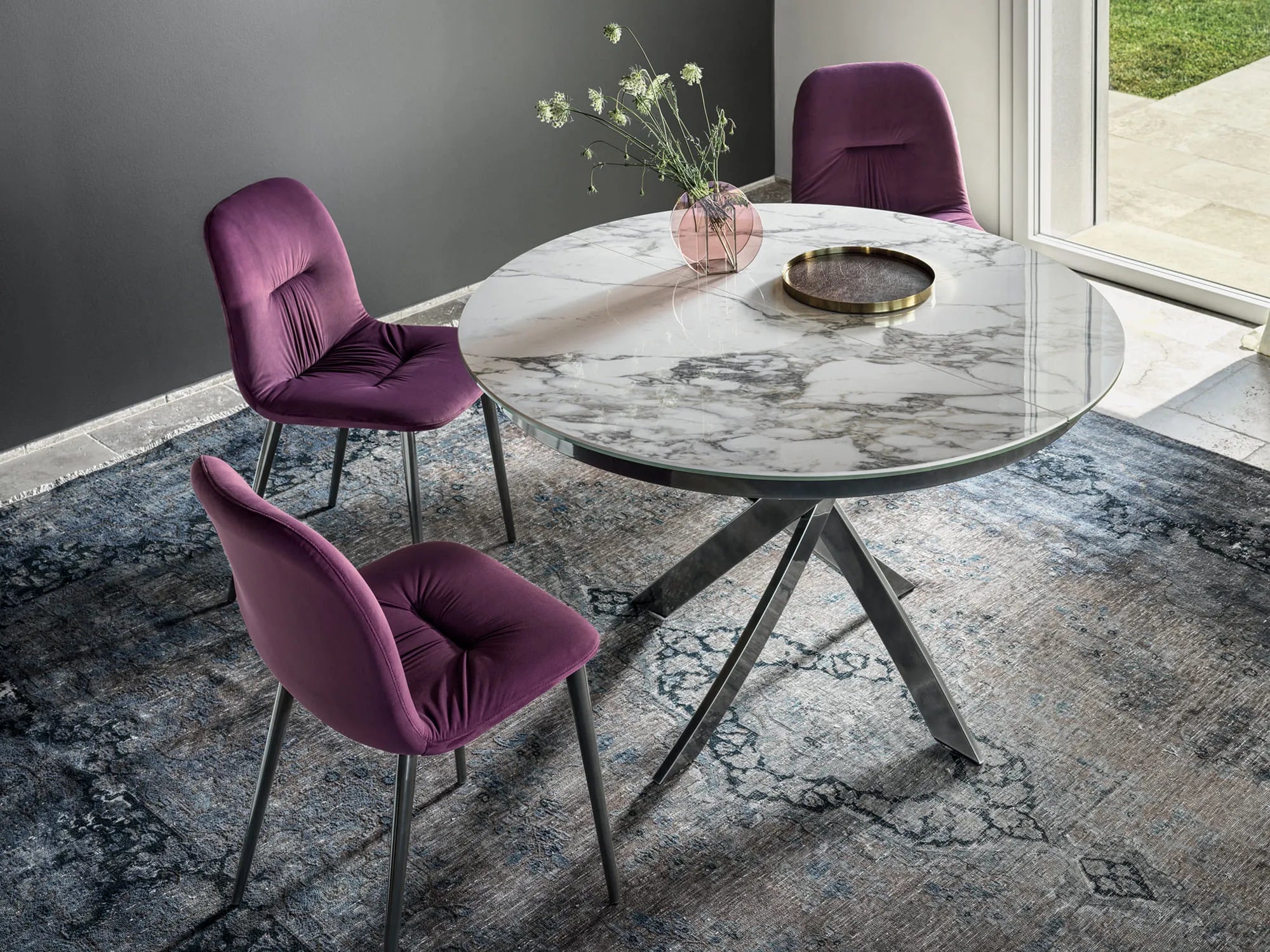 Bontempi Casa - Barone Ring Round Fixed Table (150cm)