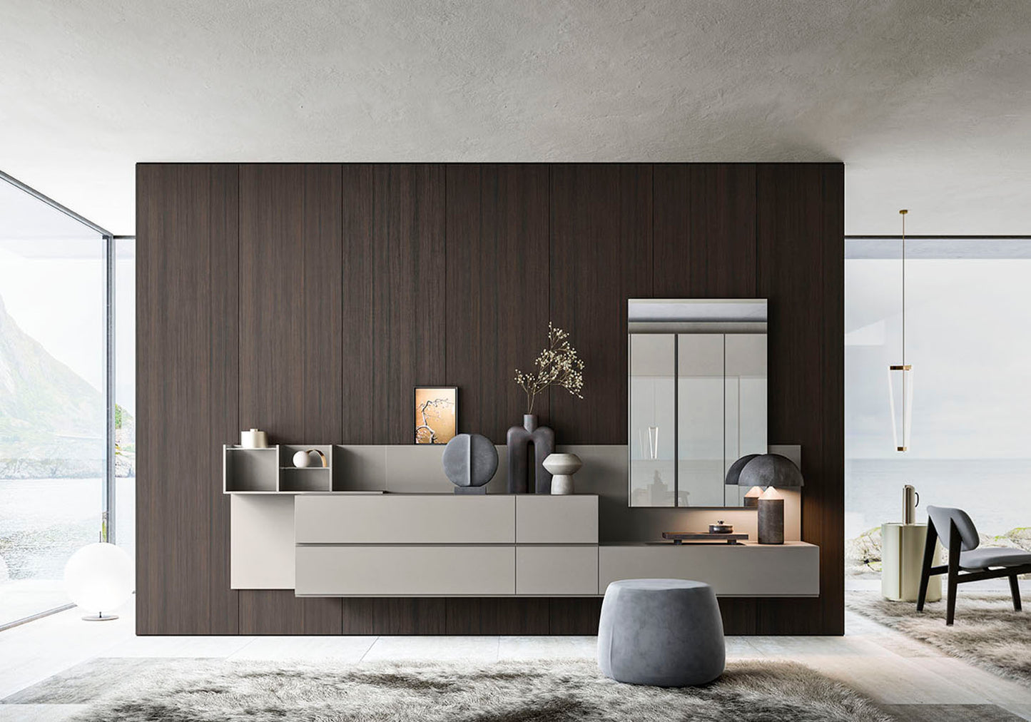 Alf DaFrè - By Side storage and Vanity unit - Scossa