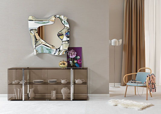 Fiam Italia - Christine Square Mirror  (110 x 110cm) - Scossa
