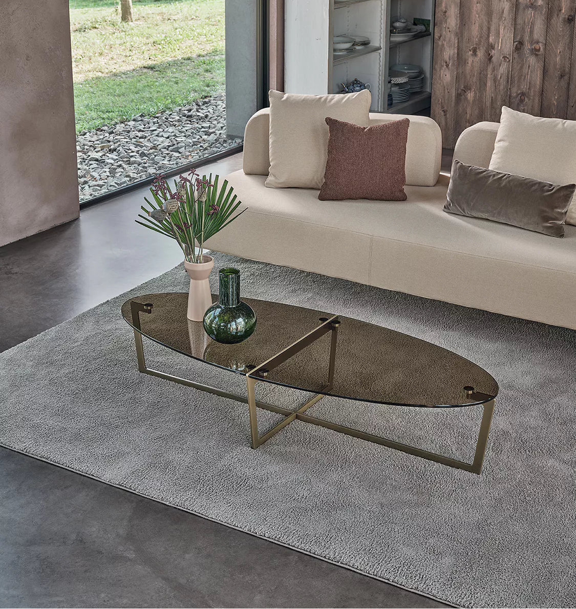 Bontempi Casa - Cross coffee table (180cm)