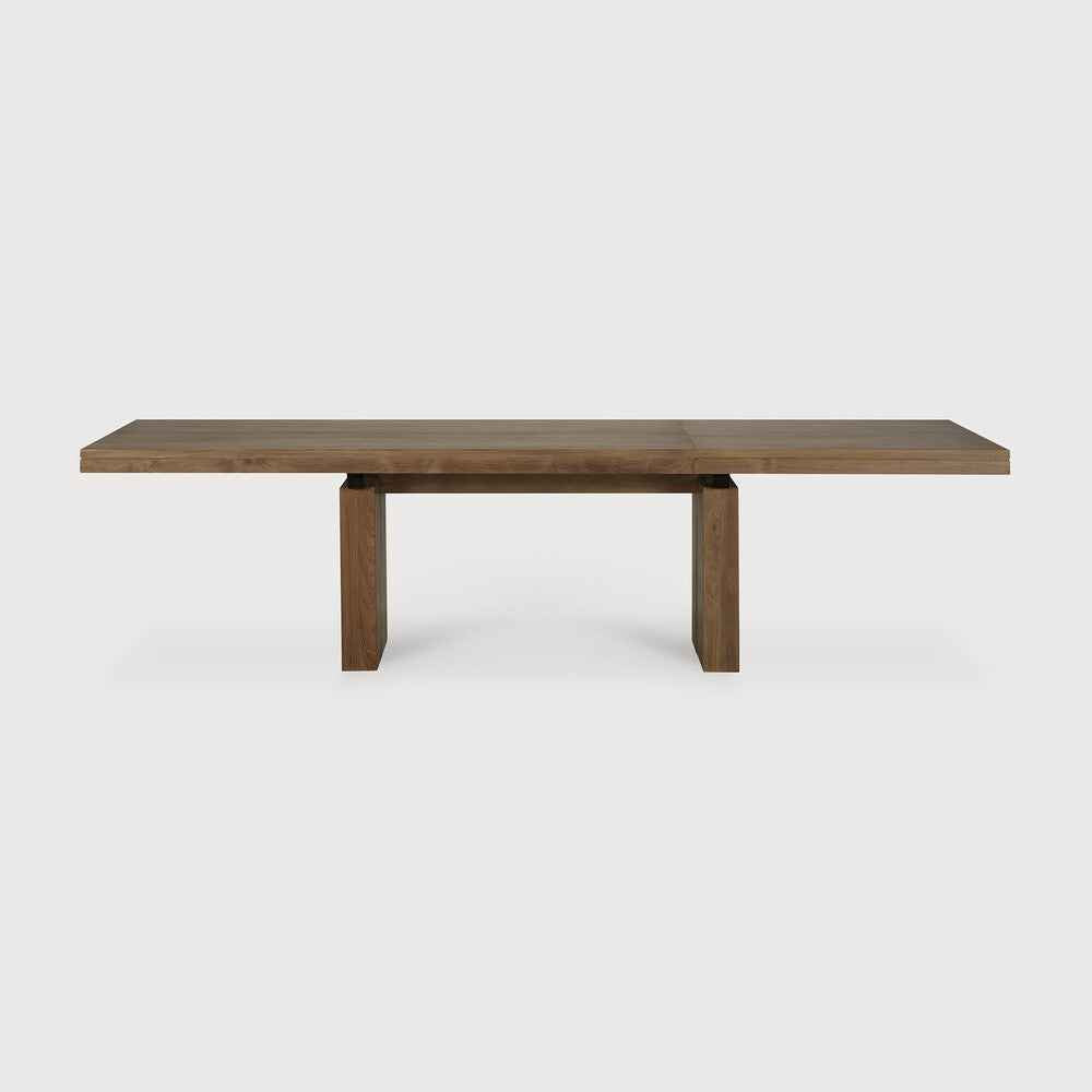 Ethnicraft - Double Oak or Teak extending dining table