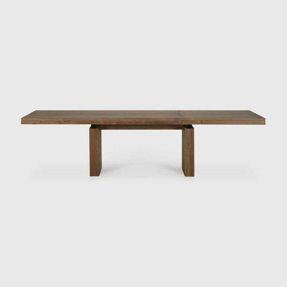 Ethnicraft - Double Oak or Teak extending dining table
