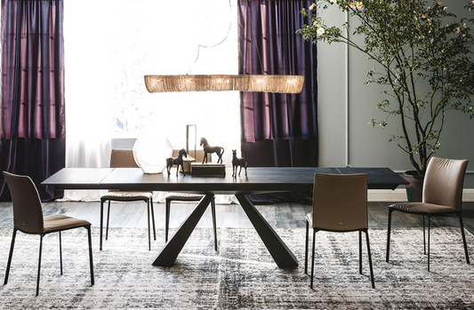 Cattelan - Eliot Ceramic Drive 160cm Extending Table - Scossa