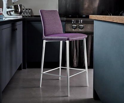 Bontempi Casa - Nata LOW fixed leg Stool (Kitchen height) - Scossa