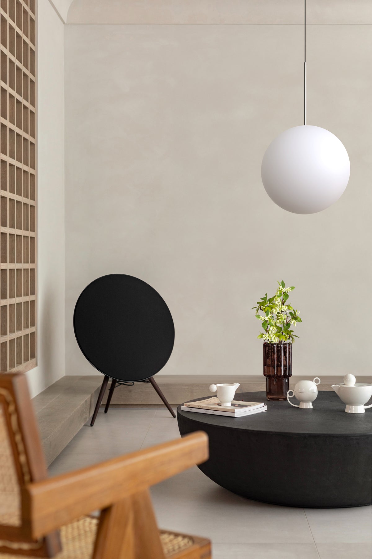 Bola Sphere Pendant designer sound environment