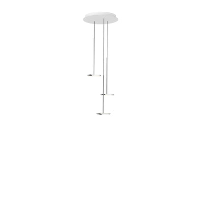 Sky Solo Chandelier - 3 pendant grouping