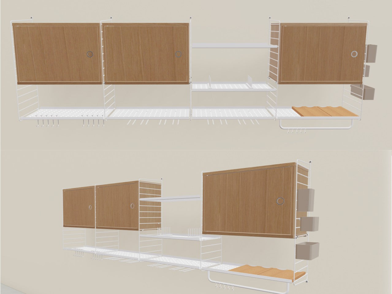 String - Kitchen Shelving System wall units