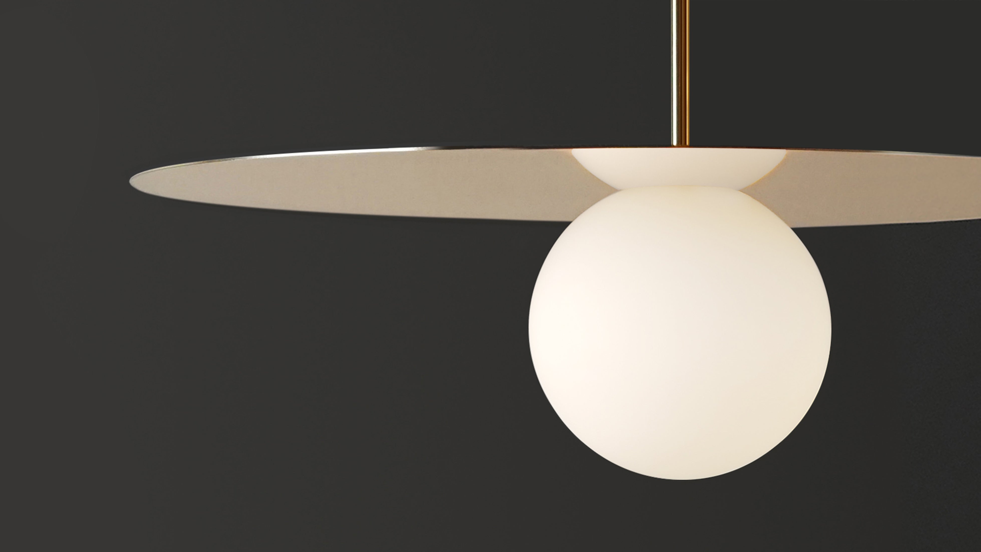 Bola Disc Pendant
