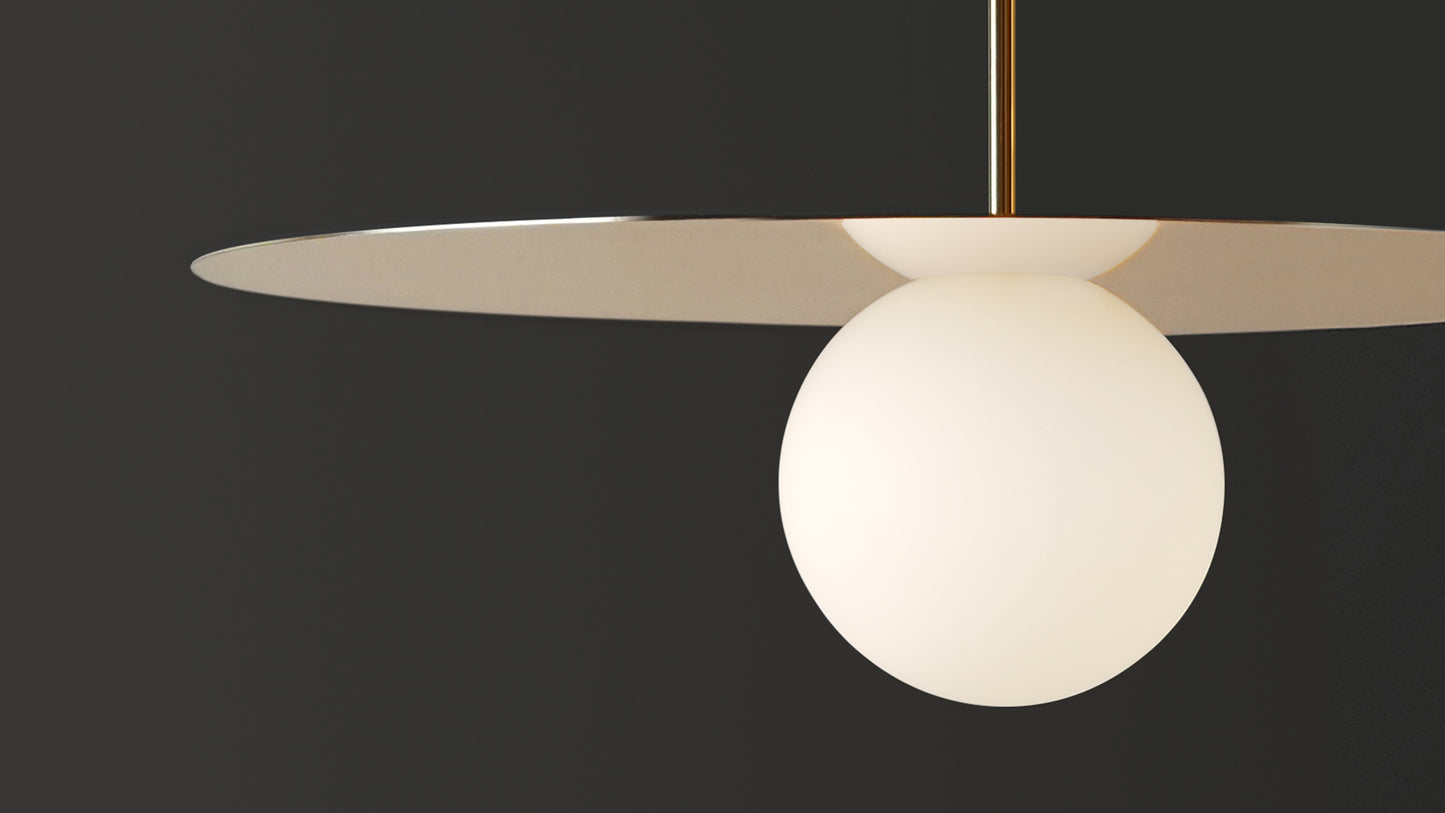 Bola Disc Pendant