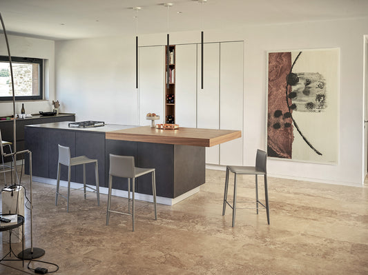 Bontempi Casa - Linda Barstool Low version - Scossa