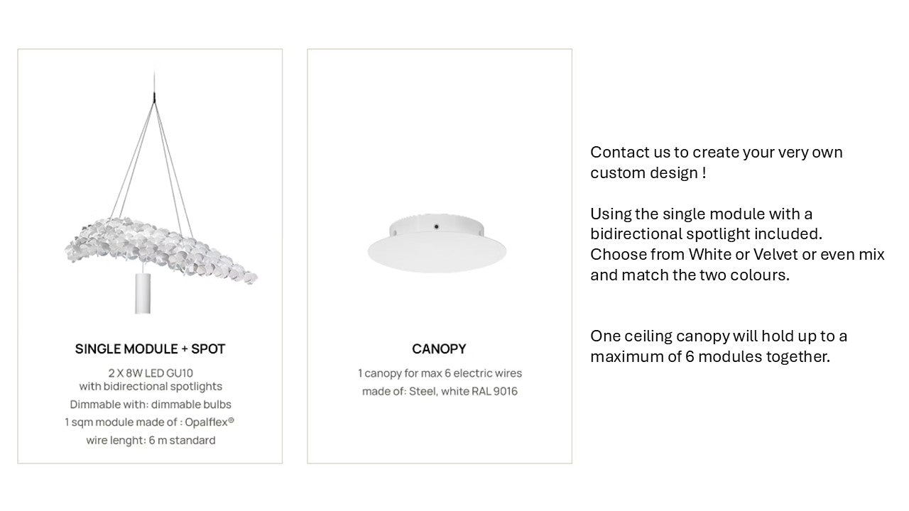 Slamp - Nuvem modular pendant system