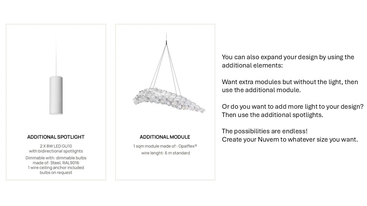 Slamp - Nuvem modular pendant system