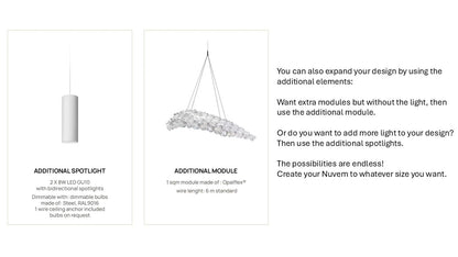 Slamp - Nuvem modular pendant system