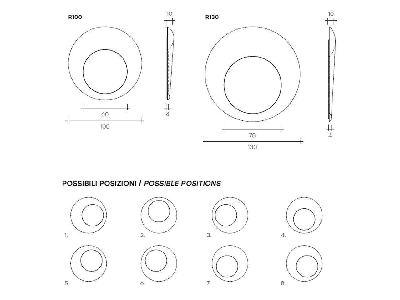 Fiam Italia - Rosy Mirror