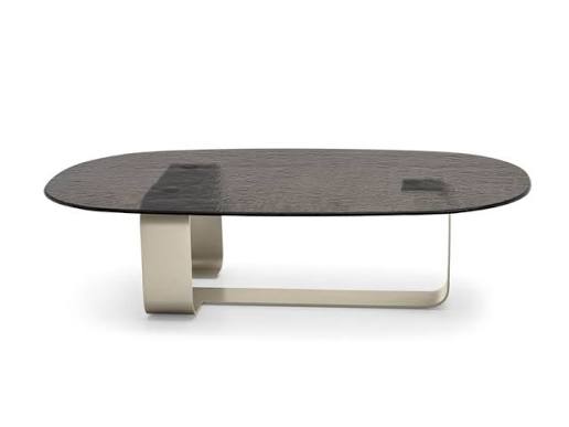 Calligaris - Ribbon Glass top coffee table