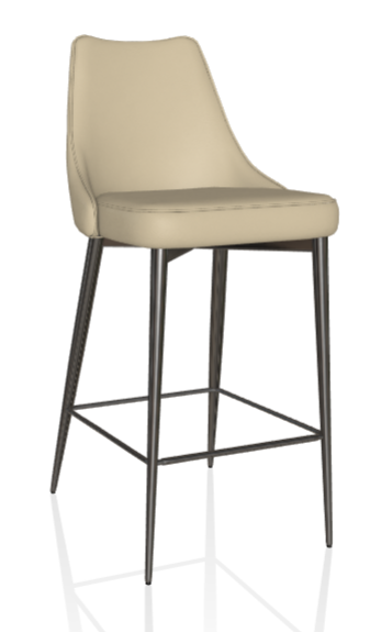 Bontempi Casa – Clara Kitchen-Height Stool