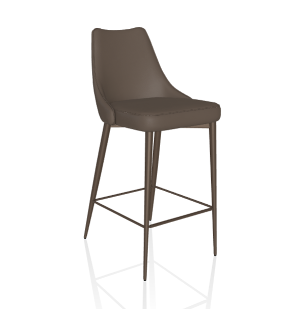 Bontempi Casa – Clara Kitchen-Height Stool