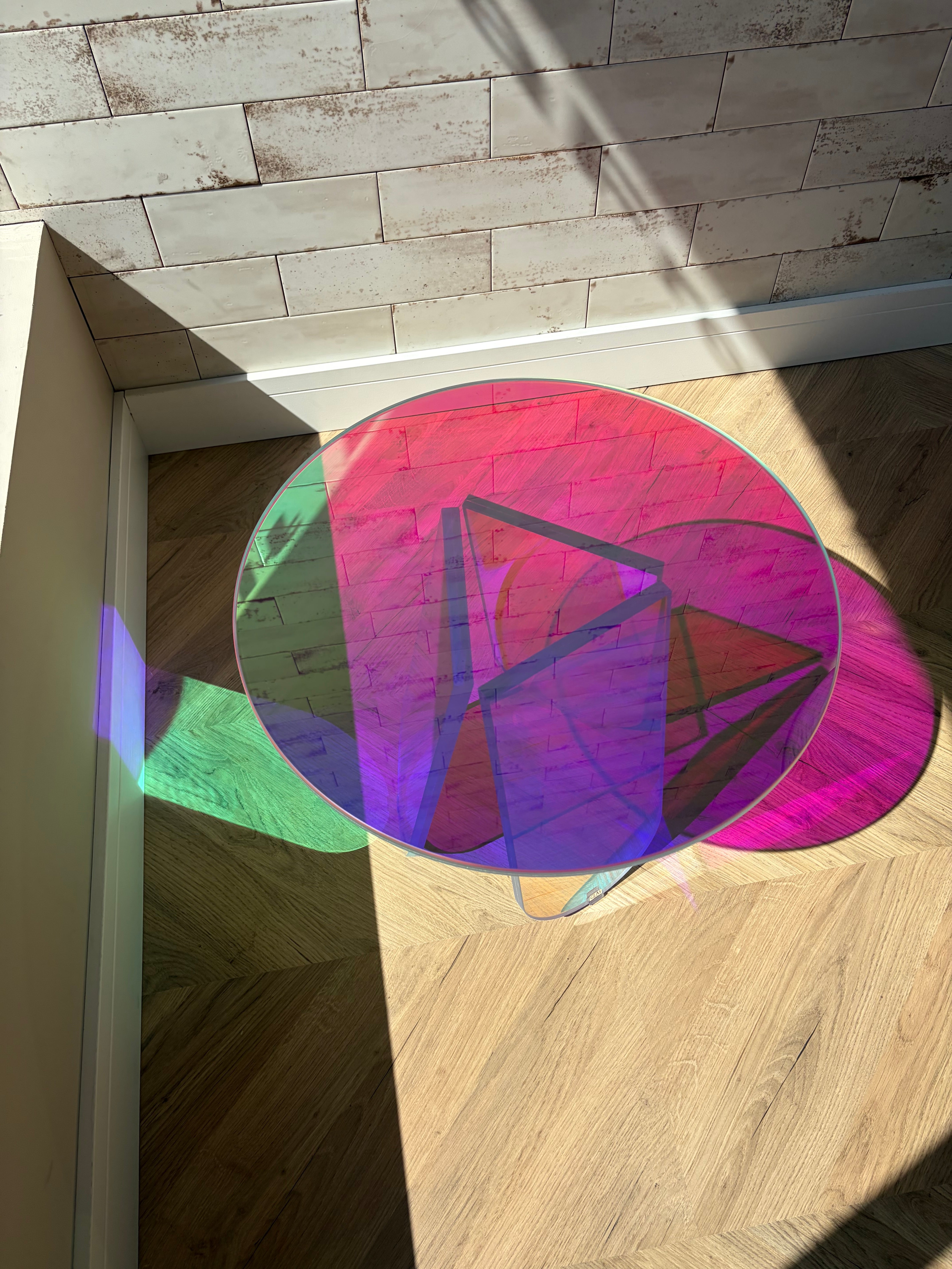 Glas Italia - Shimmer side table (Clearance)