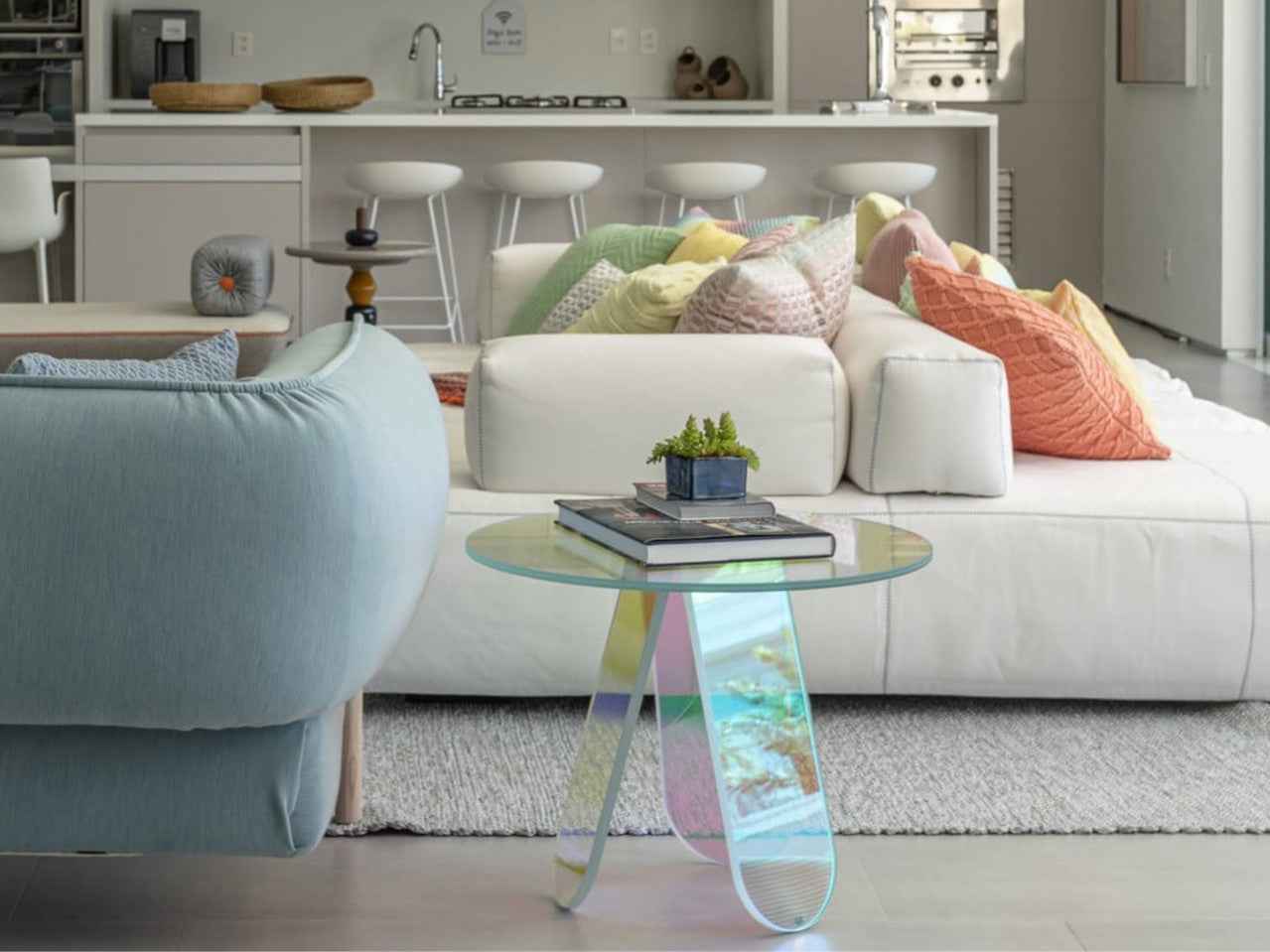 Glas Italia - Shimmer side table