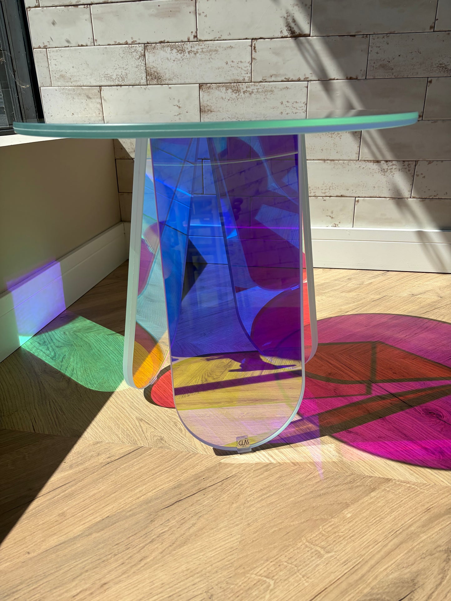 Glas Italia - Shimmer side table (Clearance)