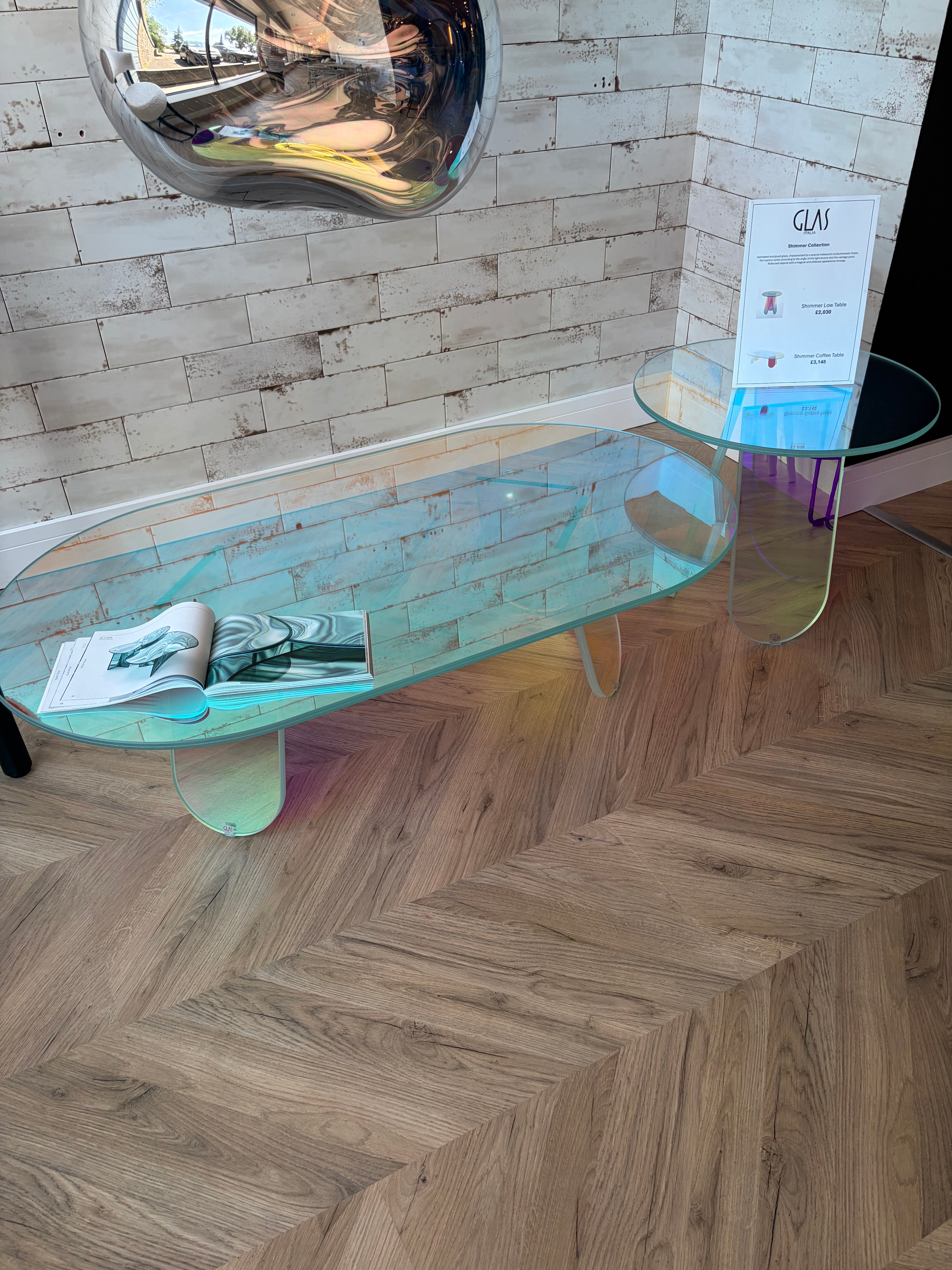 Glas Italia - Shimmer low table (Clearance)