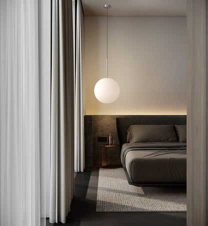 Bola Sphere Pendant 16 inch hotel single