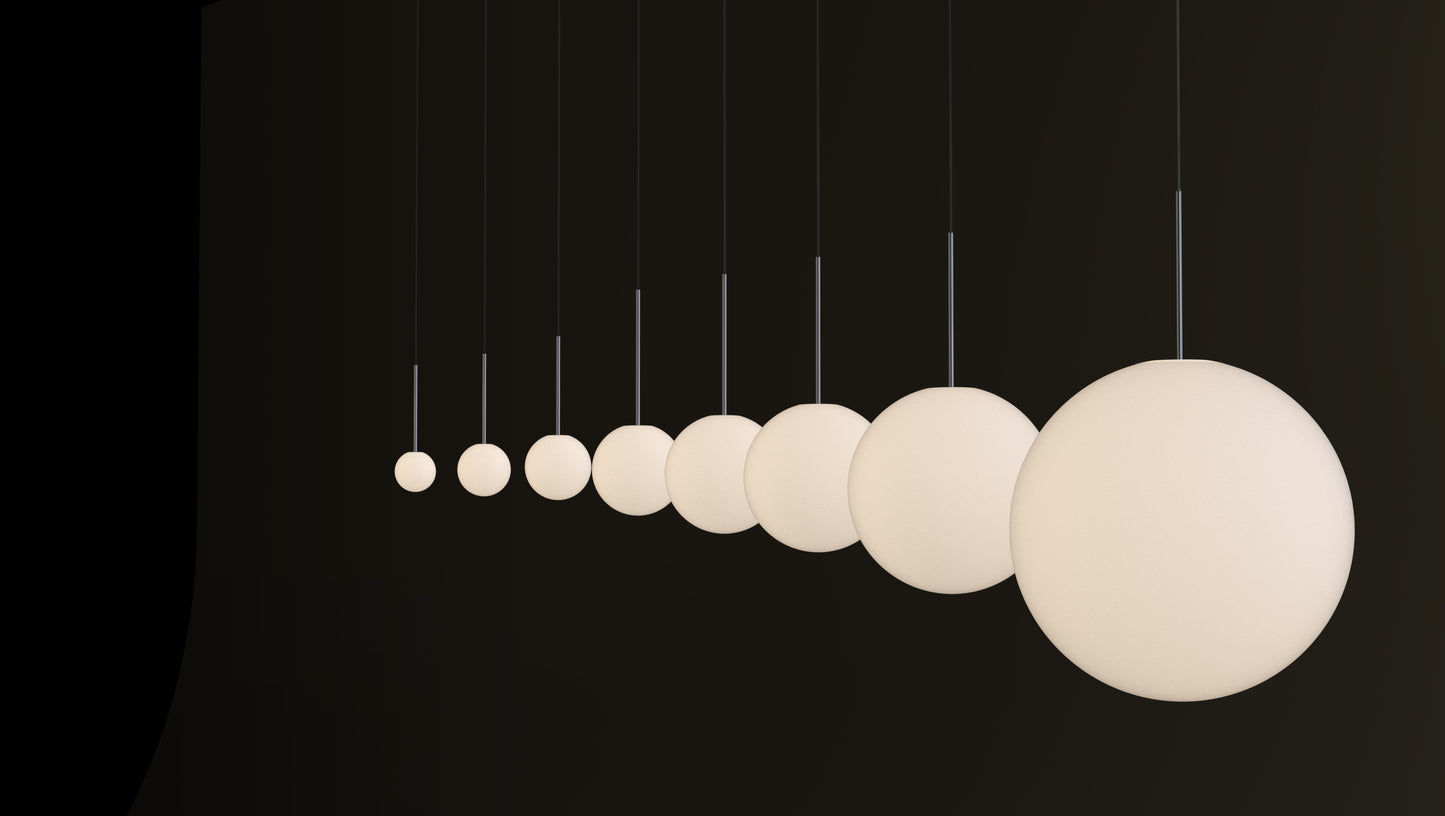 Bola Sphere Pendant corner view
