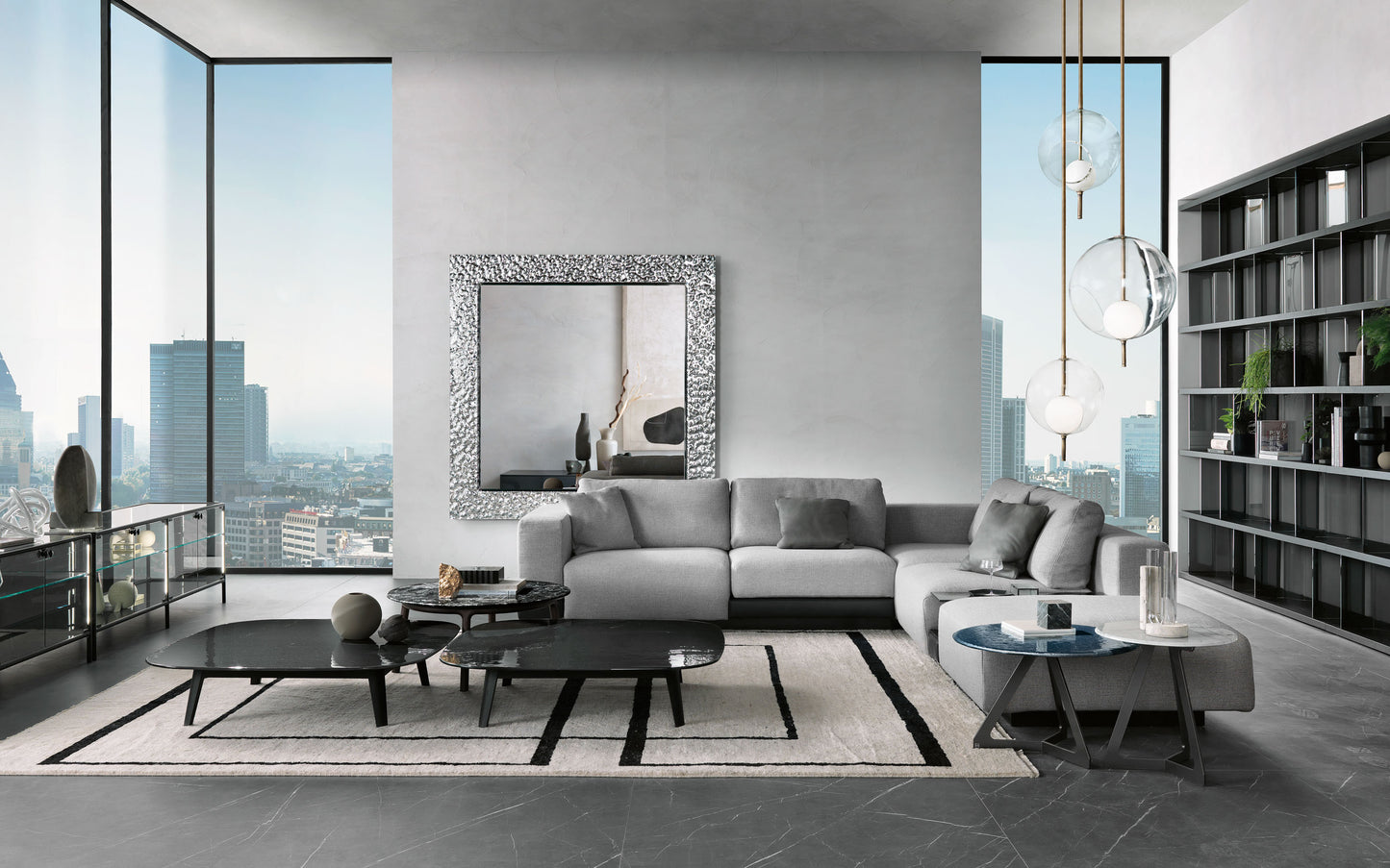 Fiam Italia - Venus Square mirror (105 x 105cm)